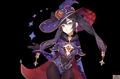 原神莫娜立绘图片