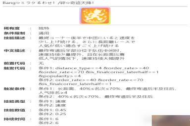 赛马娘菱钻奇宝角色一览
