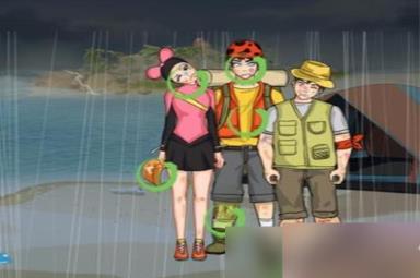 汉字找茬王荒岛探险选择留下怎么通关