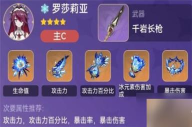 原神罗莎莉亚云堇永冻队怎么搭配 原神罗莎莉亚云堇永冻队搭配攻略