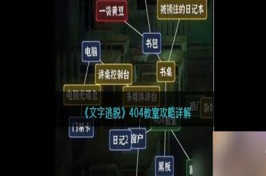 《文字逃脱》404教室全关卡攻略分享