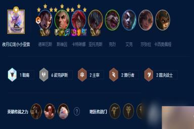 《云顶之弈》S9诺克萨斯主C搭配推荐