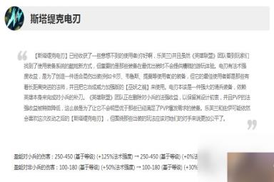 《英雄联盟》13.13版本正式服斯塔缇克电刃削弱一览
