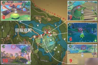 《原神》银瓶庭院东侧欢兴礼券位置一览