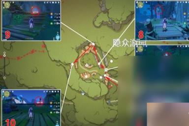 原神3.8隐众游园南北全礼券收集指南