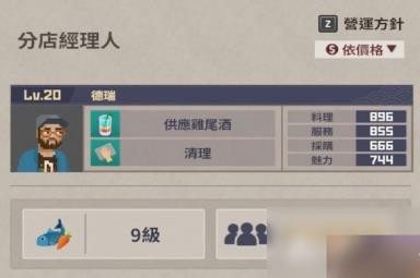 《潜水员戴夫》餐厅员工怎么分配