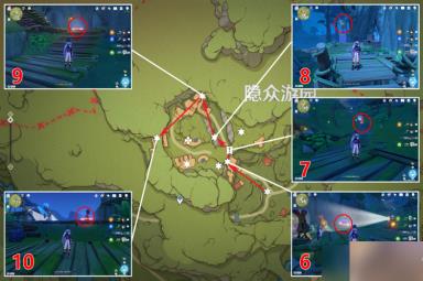 《原神》隐众游园礼券位置
