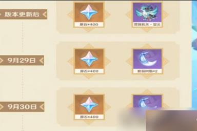 《原神》三周年庆活动福利一览
