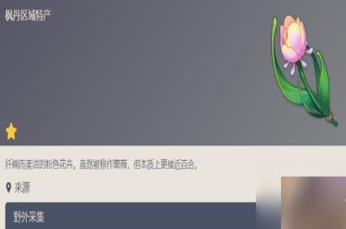 原神虹彩蔷薇获取方法
