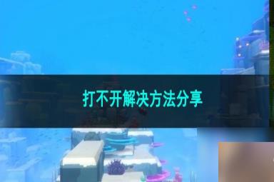 潜水员戴夫打不开解决方法分享