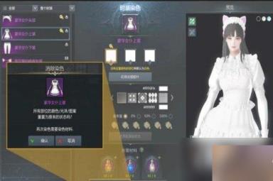 《命运方舟》时装染色方法