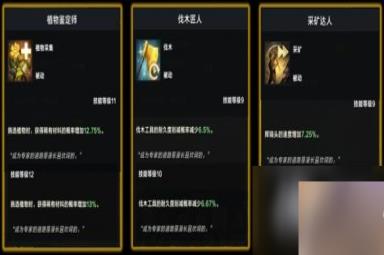 《命运方舟》生活技能玩法介绍 生活技能需要吗？