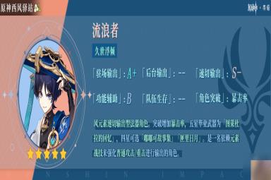 原神3.8流浪者散兵复刻抽取建议