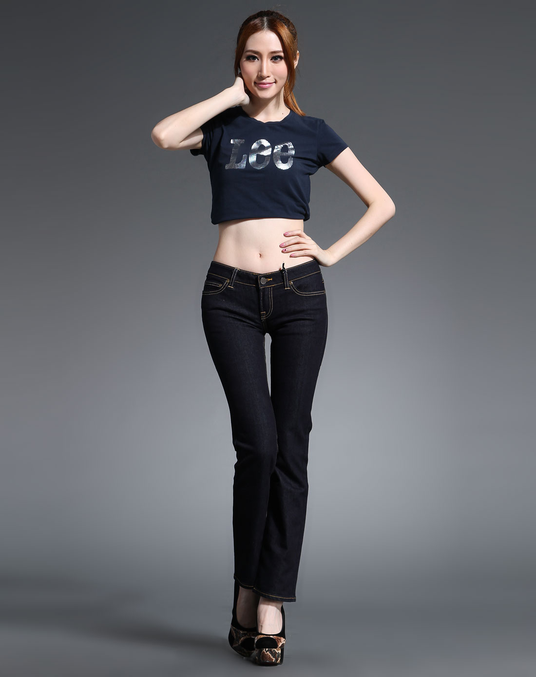 柳智慧牛仔裤图片_裤牛仔女_裤子牛仔裤女