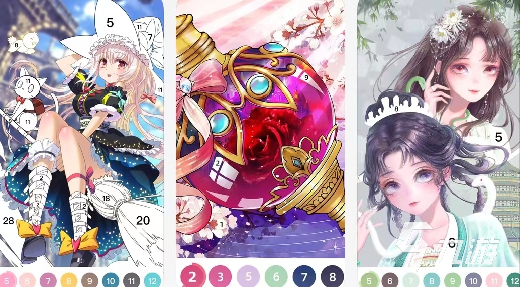 填色游戏单机_填色游戏赚钱_如何开发一款填色app游戏